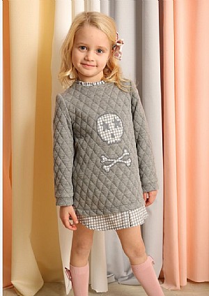 Vestido con calavera.Basmarti.