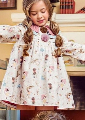 Vestido infantil Familia Daysi.Yoedu.