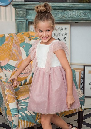 Vestido infantil Familia Manuela.Yoedu.