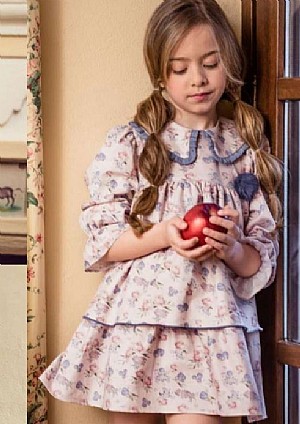 Vestido infantil Familia Remy.Yoedu.