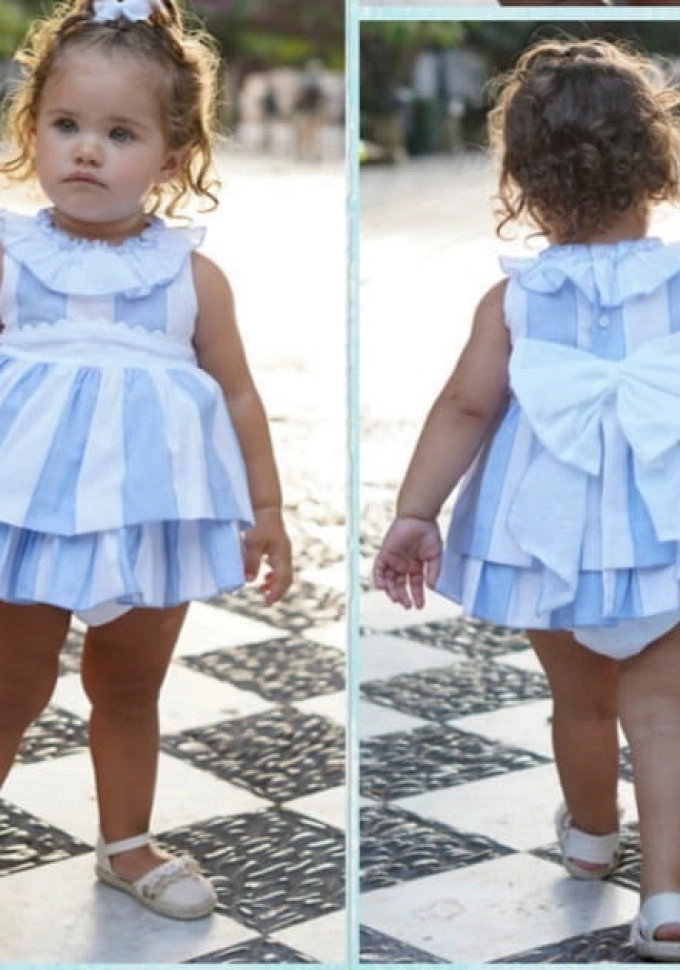 Jesusito infantil en color azul.