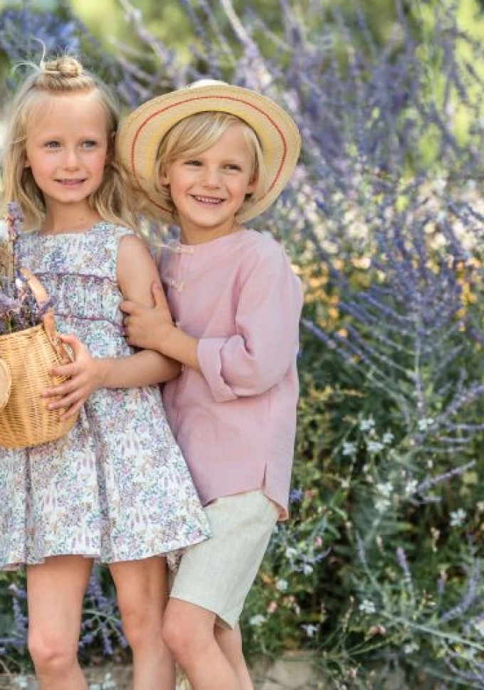 Vestido infantil Familia Merlín.Yoedu