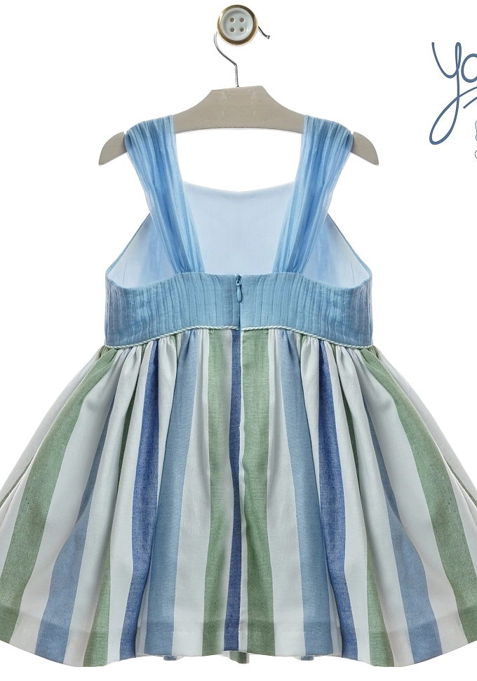 Vestido infantil Familia Mosaico.Yoedu.