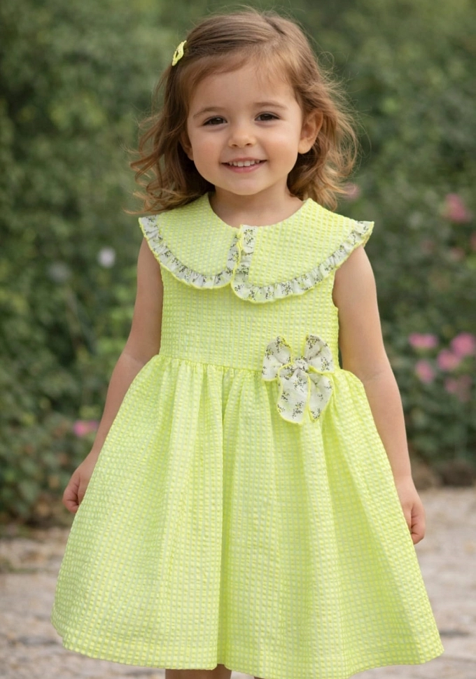 Vestido infantil Familia Neon.Daniesty.